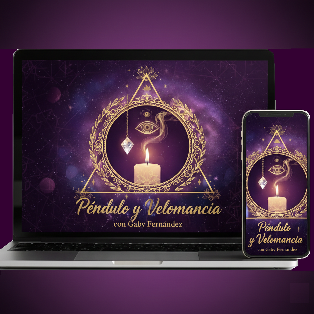Hoy podés empezar a vivir tus días con mas claridad y confianza, déjate guiar por el péndulo y aprende el arte de interpretar las velas.